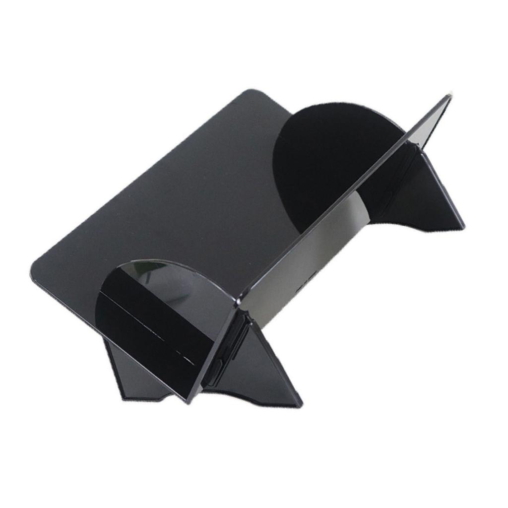 Desktop Small Bookshelf Simple Large Capacity Plastic Tilted Desk Book Storage Rack for Home