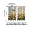 2 pcs, filtering curtains (excluding rods, non-movable, without batteries) Dandelion Design