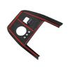 Carbon Fiber Style For EVMulan Gear Shifts Panel Center Console Cover Trim Frame