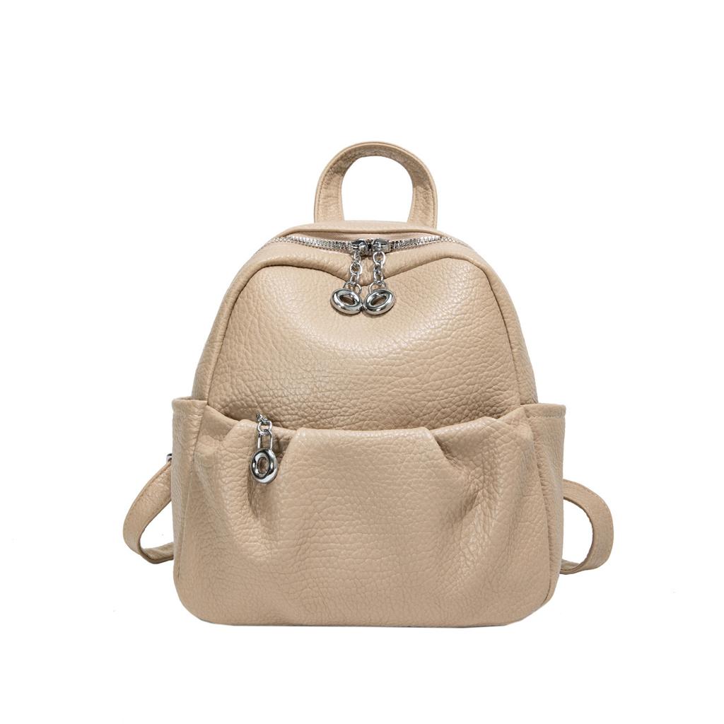 New Travel Lightweight Handbag Women's Casual Fashion Pleated Trend Versatile Backpack