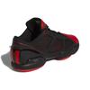 Adidas Adizero Rose 1.5 Low Restomod Black Vivid Red Men Sneakers Core-Black Silver-Metallic GX6882