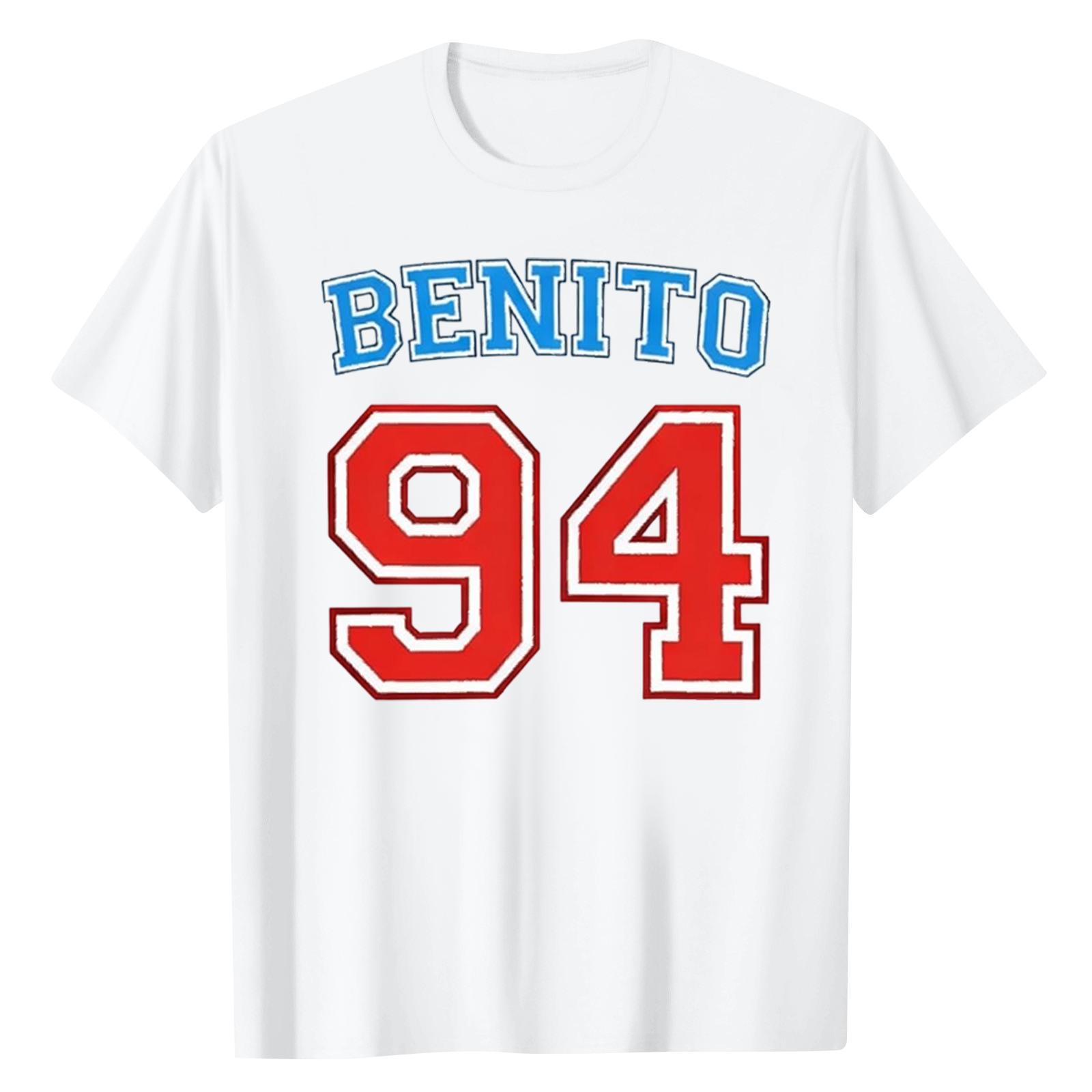 

Unisex casual and fashionable short sleeved printed T-shirt top XL білий