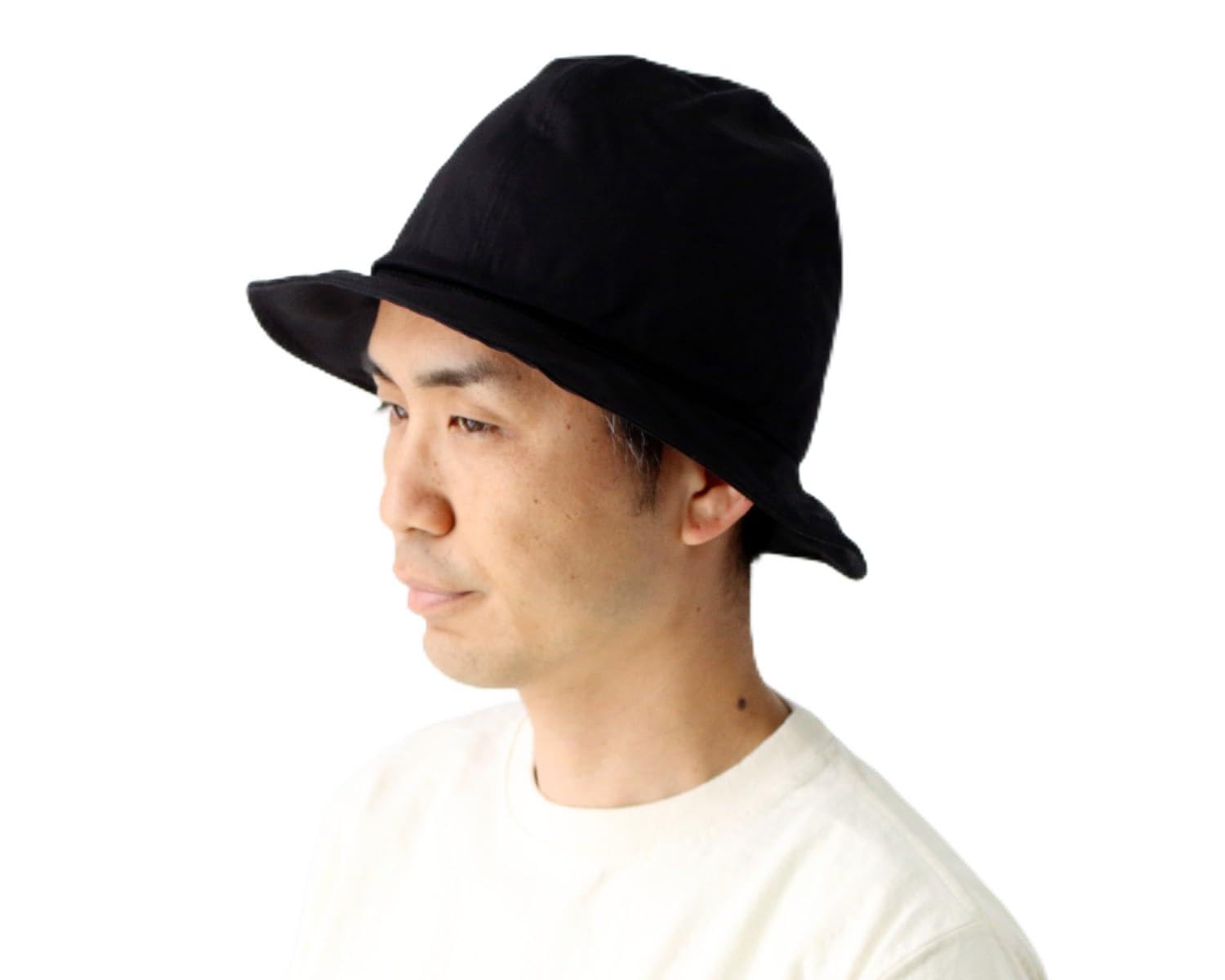 

Большое ведро Сделано в Идеально для и Больше [regnuu] Мужская шляпа, Весна/Лето, 62см, Тюльпановидная, Складная, Япония, Глубокая посадка, Весна/Лето, Кемпинг, чёрный