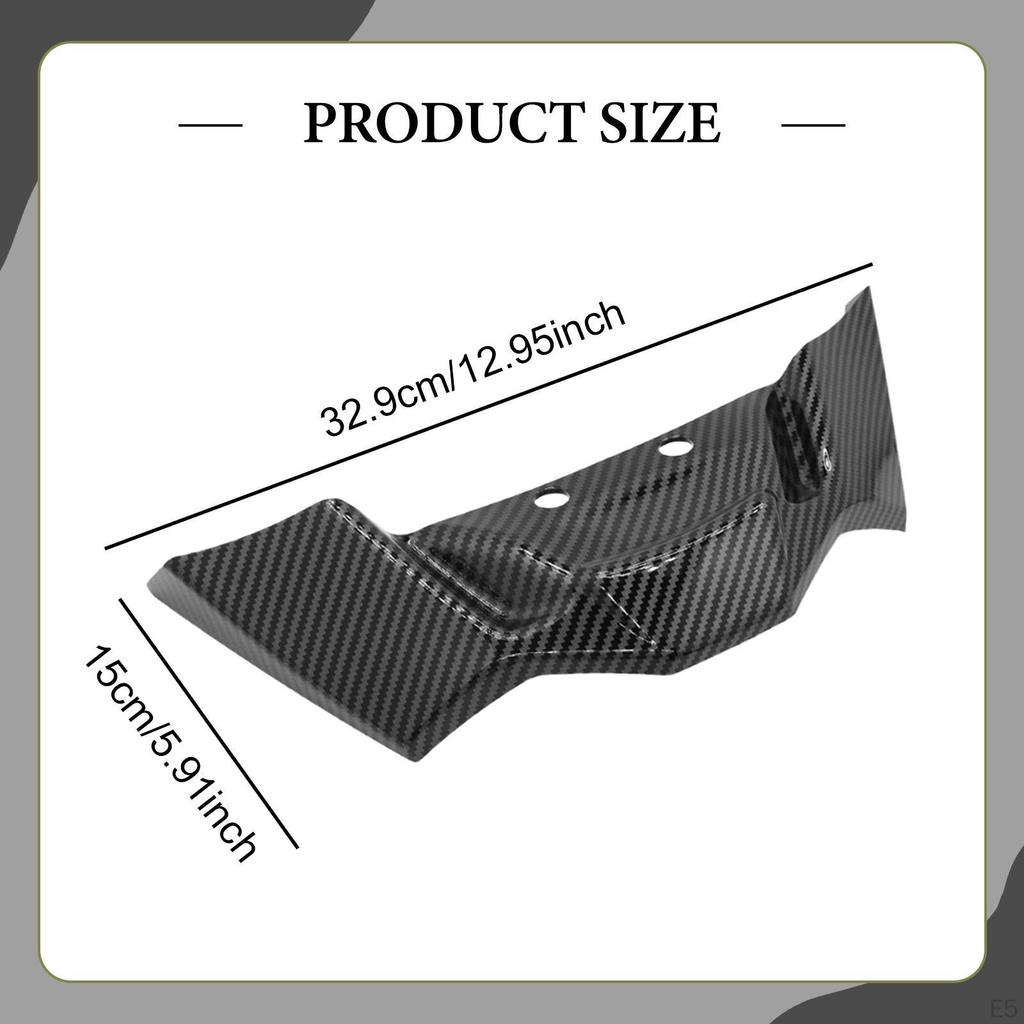 Front Spoiler Aerodynamic Downforce Wing Kit for M1000R S1000R Motorcycle Accessories