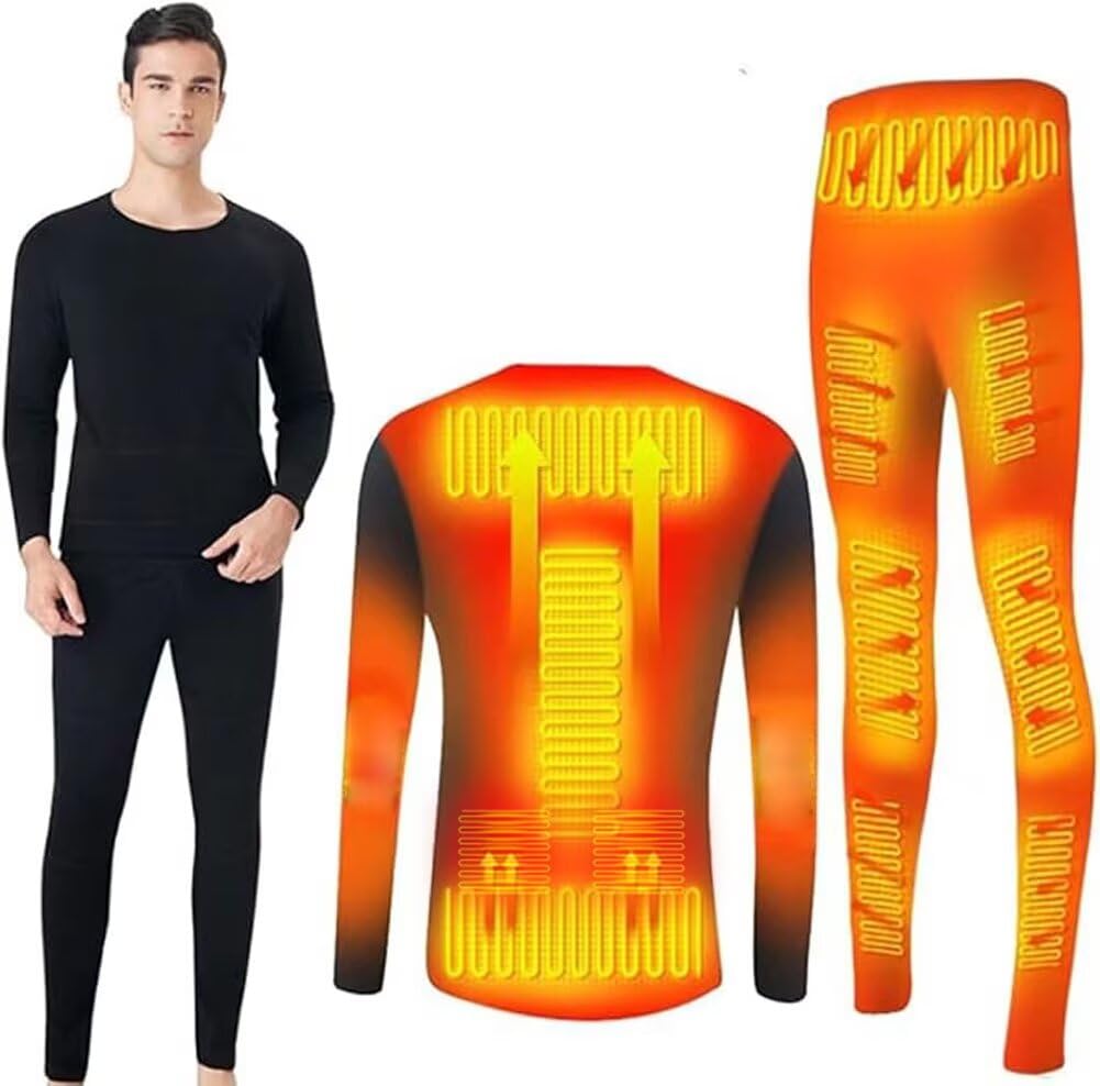 

Комплект квантового электрического термобелья с подогревом для мужчин и 13 зон нагрева, 5 температурных режимов, USB, электрическое, теплое, для холодной зимы, A.E. Женщины, Очки, Настройки, Питание,