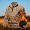 New Winter Men Bomber Jackets Male Air Force Jaquetas Safari Style Multi Pockets Tooling Jackets Quality Man Cotton Cargo Coats