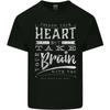 Take Your Heart With You Slogan Mens Light Cotton T-Shirt