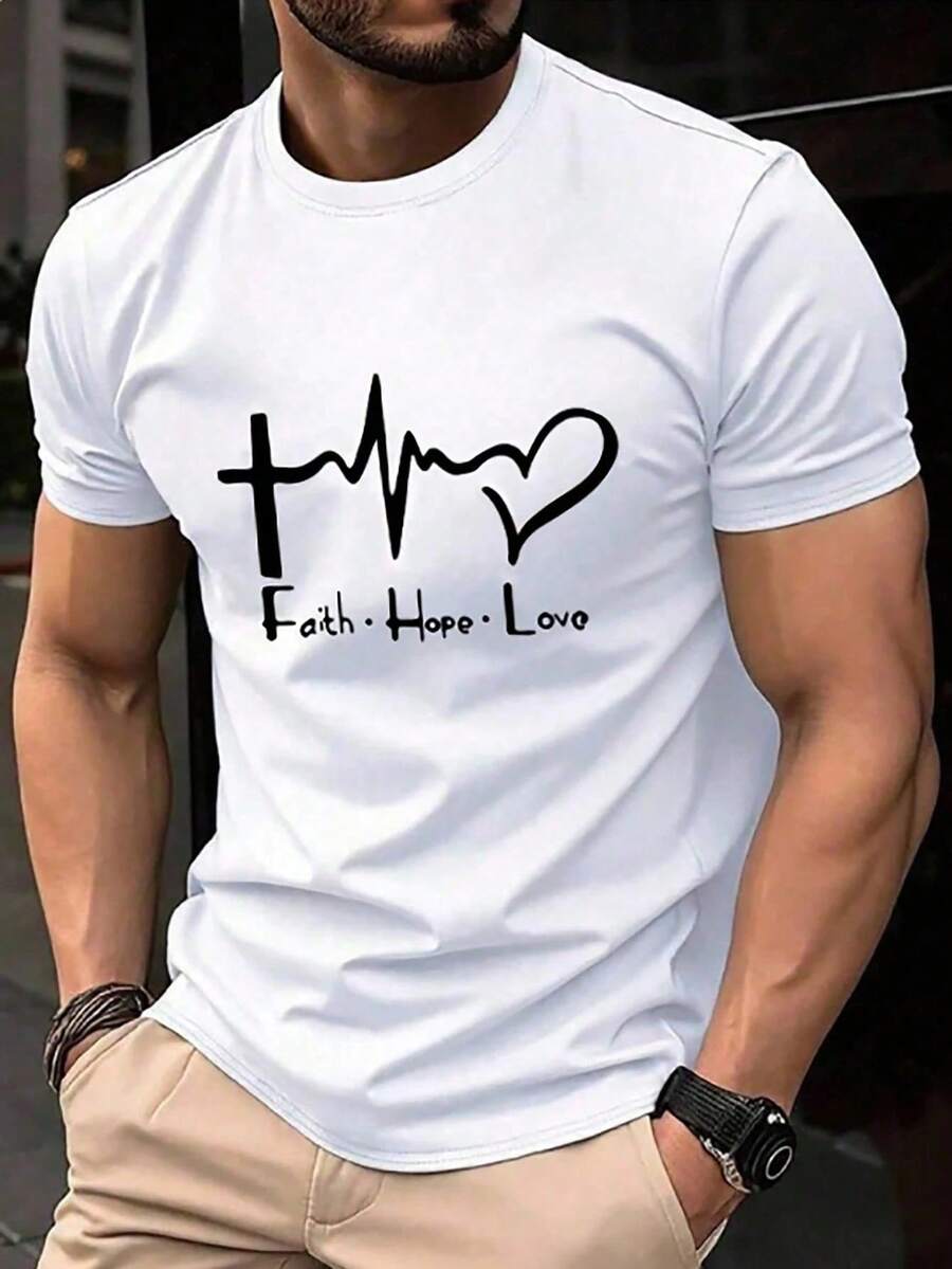 OG - Letter Print Unisex T-Shirt XL