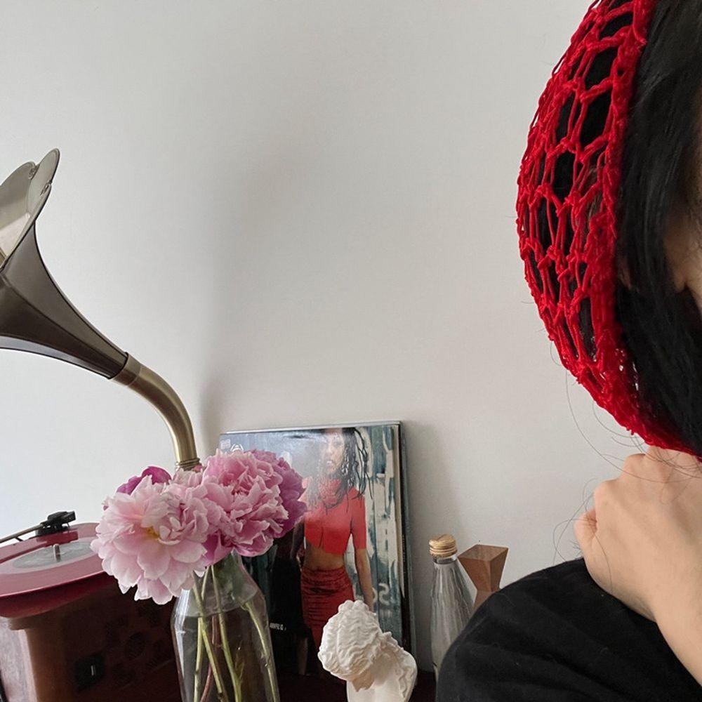 Caps Net Hat Braid Turban Hat Sleeping Cap Headbands Knit Hat Crochet Hairnet Women's Hijabs