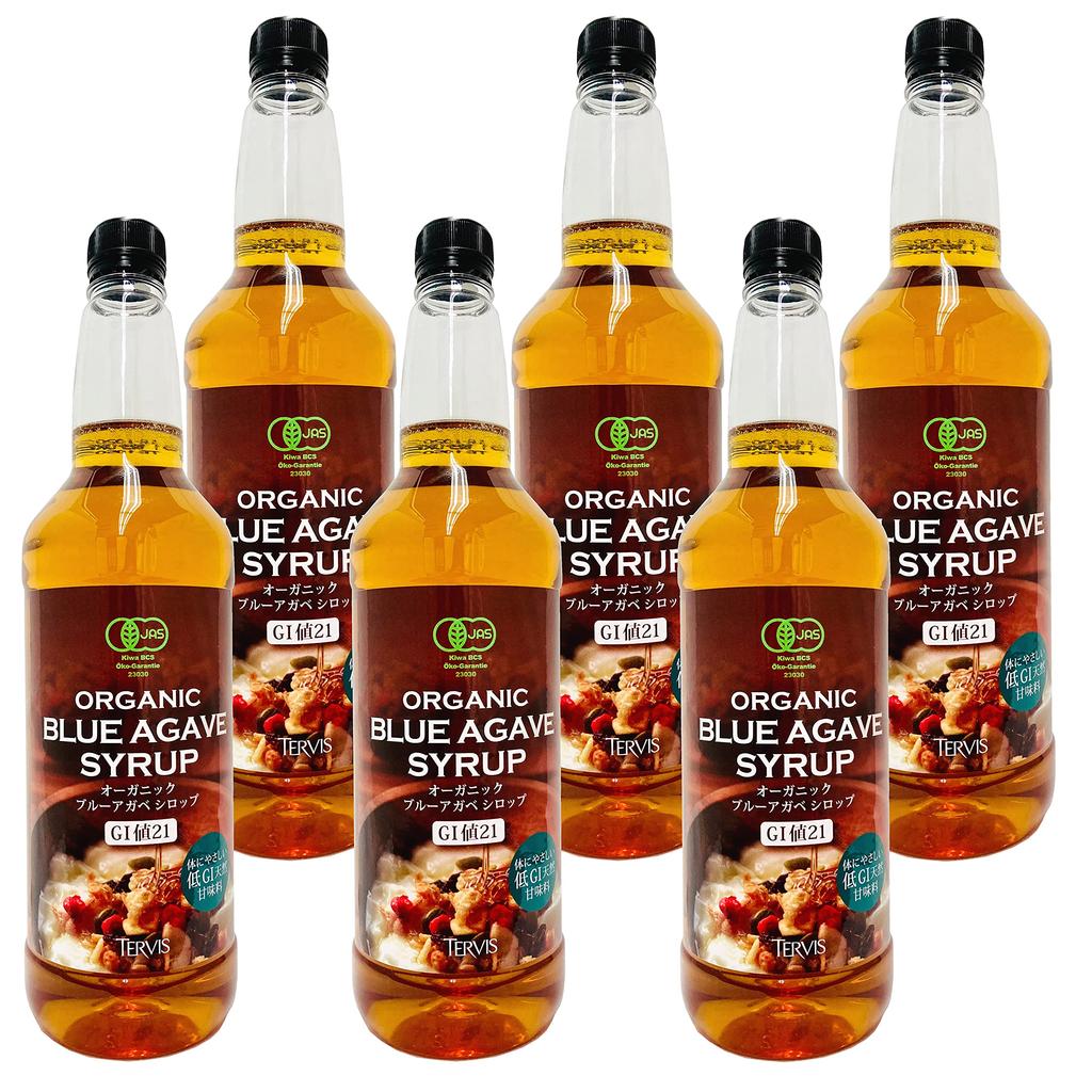 Tervis Organic Blue Agave Syrup Commercial Use G X 6 Bottles [1350 (1 Case)]