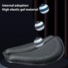 Coussin de siège moto en gel 3D nid d'abeille respirant absorption des chocs protection des zones sensibles soulagement des douleurs au coccyx housse de siège moto