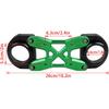 CNC Motorcycle Fork Brace Front Fork Brace Replacement for Kawasaki KLR650 KLR 650 2008-2025 Balance Shock Aluminum Alloy(black)