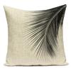 Black White Letter Cushion Cover Polyester Animal Bear Deer Stripes Pillow Case Sofa Bedroom Chair Home Decor Pillow Cover