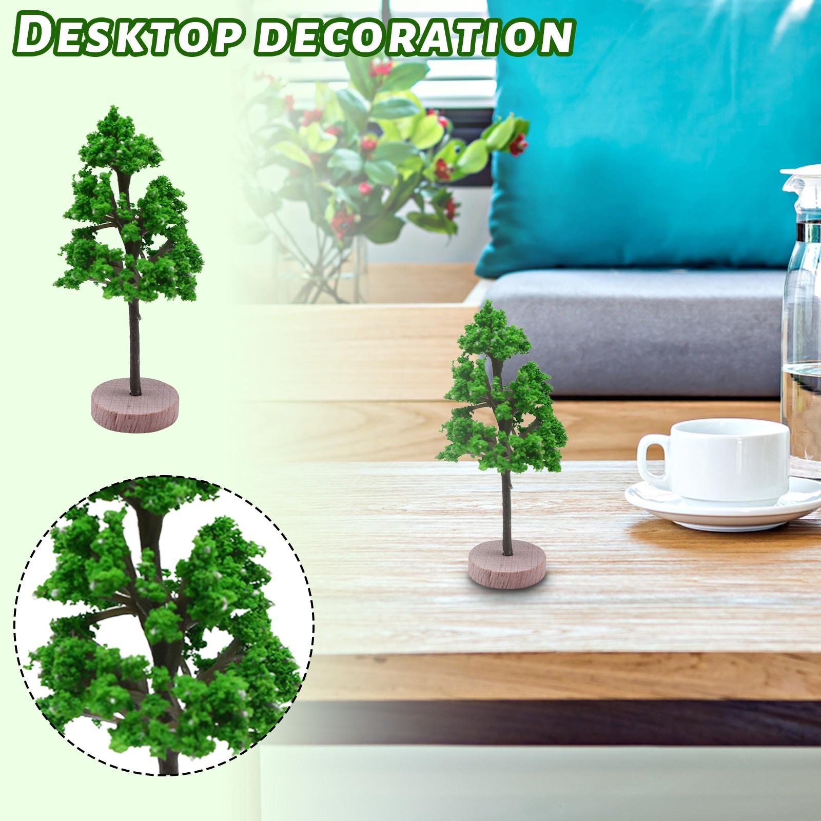 

Миниатюрное деревце для кукольного домика, аксессуары для имитации растений, украшение стола, модель поддельного дерева, украшение для дерева One Size