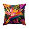 Mexican Style Painting Cushions Pillowcase Printed Polyester 45X45Cm Throw Pillow Cover Decorative Sofa Cushion Pillowslip
