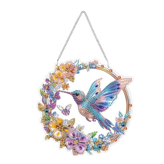 Relaxing Craft Project Colorful Pendant Necklace Acrylic 1 Pc