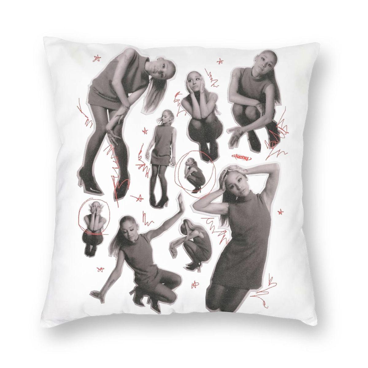 Ариана Гранде Вечное Солнце Наволочка Печатная Ткань Чехол для Подушки Украшения Чехол для Подушки Дом Молния 40*40см 12x12Inch