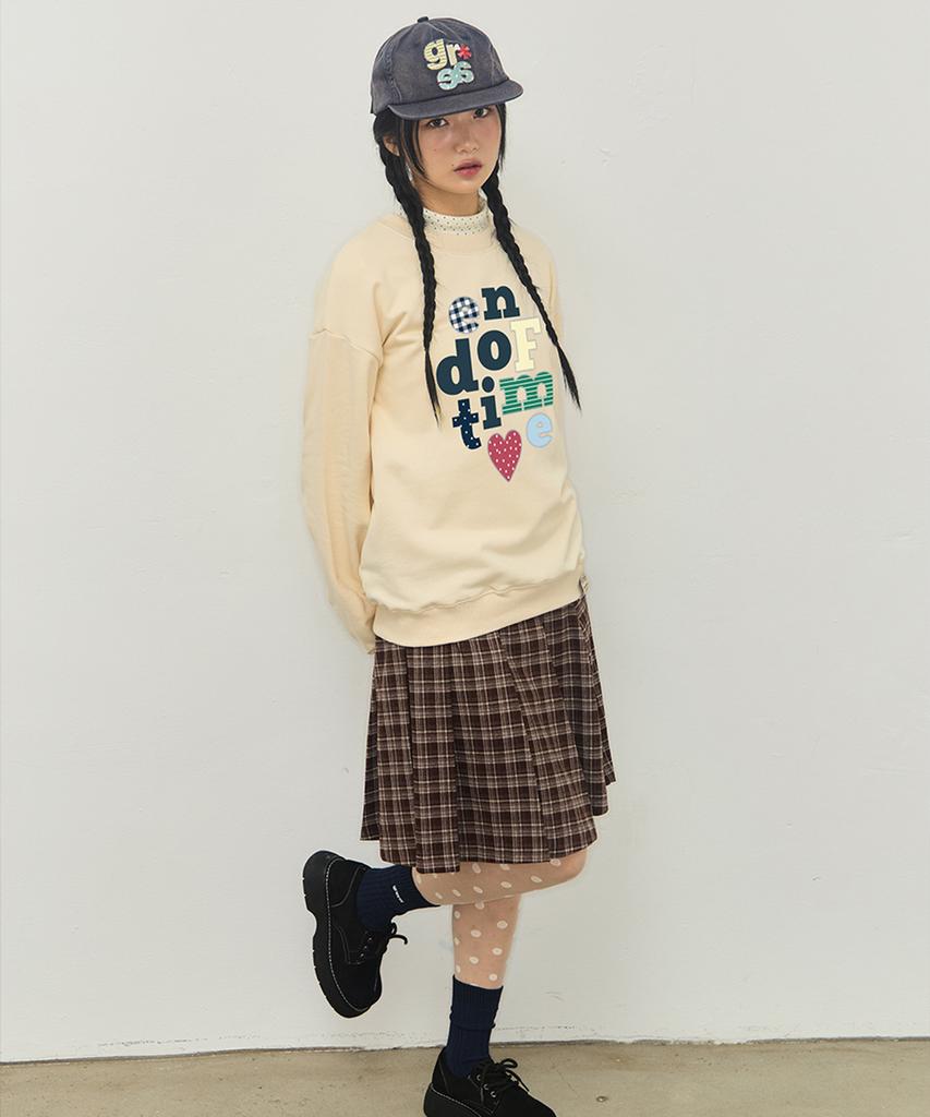 GRAVER [Unisex] End Of Time Logo Sweatshirt_11 Colors