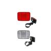Bicycle Reflector Front Reflective Safety Light Clip On Mount for Mountain Bike Spoke Warning Reflector Cycling Accessories