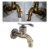 Zinc Alloy Laundry Bathroom Washing Machine Faucet Mop Pond Bibcock Wall Mounted Single Cold Water Tap