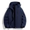 Outdoor 3-in-1 Couple Style Mountaineering Jacket with Printed Logo