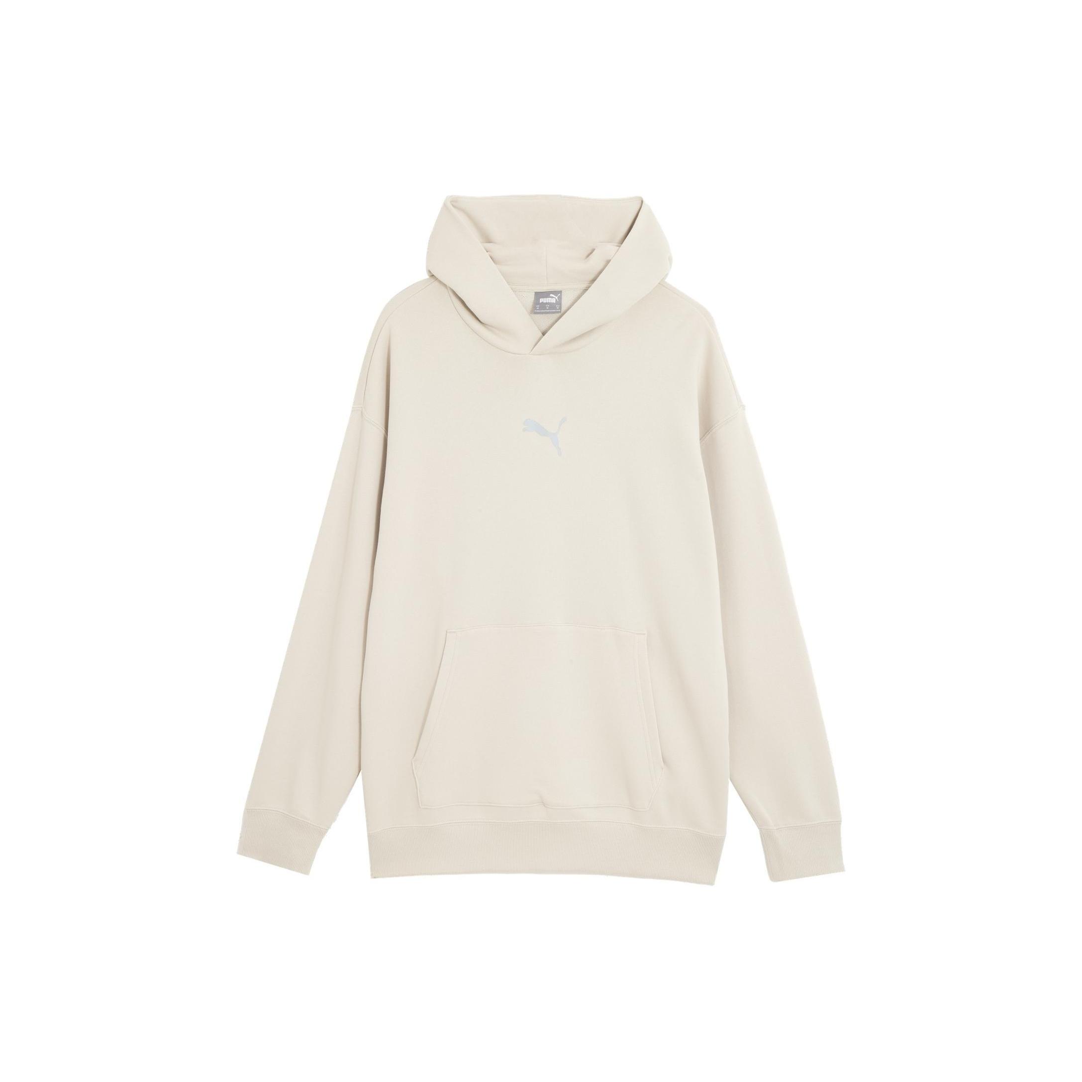 

New PUMA Essentials HOODIE FT Sweatshirt Men s Lime Gray 677173-21 M