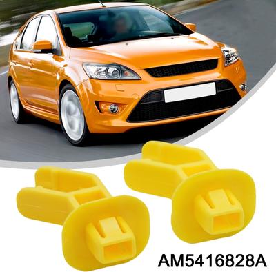 2Pcs Car Bonnet Hood Support Prop Rod Stay Clips For Ford For Focus AM5Z16828A