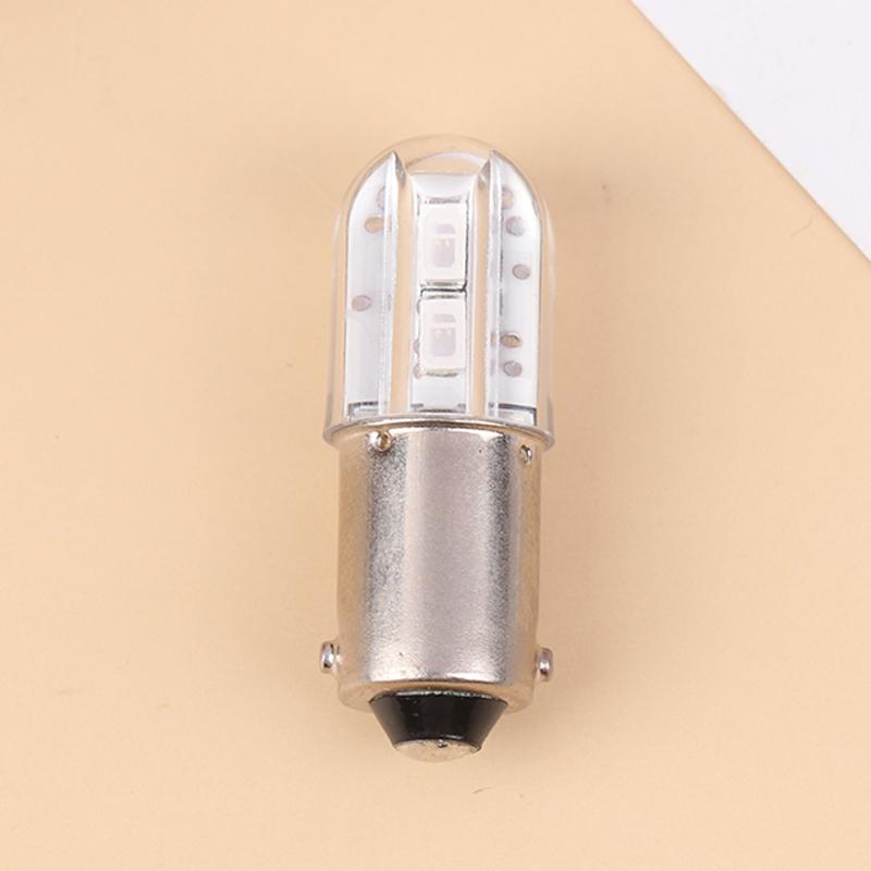 Ba9S Led Bulb 6V Upgrade Bulbs 4Led Lamp Replacement For Flashlight Headlight Motor Bicycle Lighting Instrument Led Bulb