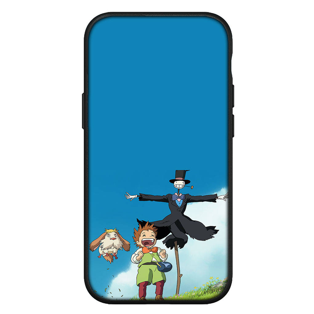 Kryt na iPhone 16 15 14 Xiaomi Redmi Note 13 12 11 Pro Max X 10 8 9 XR Samsung Galaxy S24 S23 A05 OPPO Pouzdro na telefon Huawei Howls Howl's Moving Castle