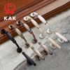 KAK European Style Solid Zinc Alloy Cabinet Handles Modern Vintage Drawer Knobs Cupboard Wardrobe Door Handles Furniture Handles