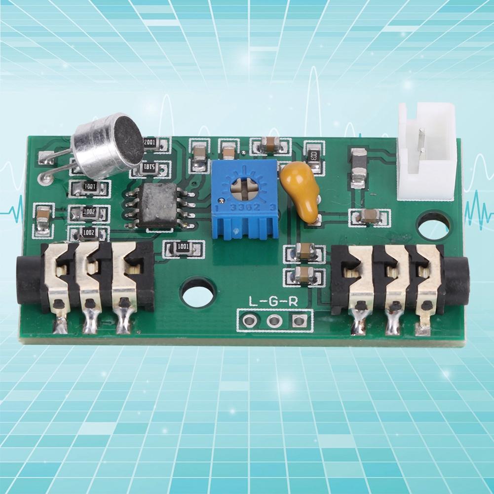 Modul zesilovače desky mikrofonu Zesílení hlasového zvukového signálu Nastavitelný zisk DC 2.610V