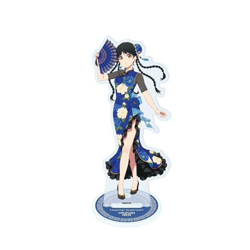 Love 16 Chinese Dress Hazuki Koi Acrylic Stand Live! Superstar!! Ver. [Original Illustration]