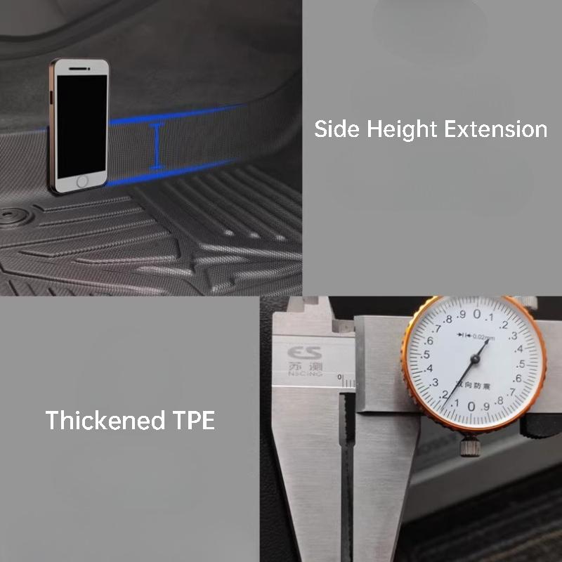 For Honda eNP2 eNS2 Car Rubber Trunk Mat TPE Scratch-resistant Wear-resistant Protector Interior Accessories