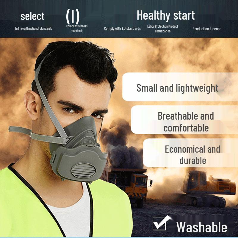 Jinxiu Yuexing 3600 Dustproof Mask for Industrial Dust, Grinding, Polishing, Cement, Coal Mine, and Cleaning Protection