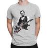 President Abraham Lincoln Playing Guitar Abe Lincoln Funny 100 Cotton Tshirt Abraham Tops Tees For Unisex