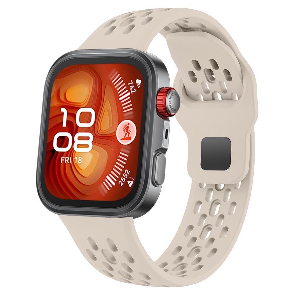 Sport Breathable Silicone Strap For HUAWEI WATCH FIT 4 Pro FIT4 / FIT 3 Wrist Band Bracelet Belt Accessories