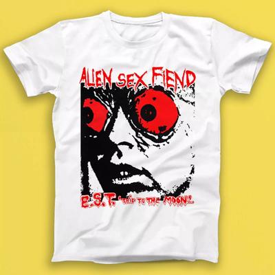Alien Sex Fiend E.S.T. Reise zum Mond Punkrock Musik Geschenk T-Shirt 2015