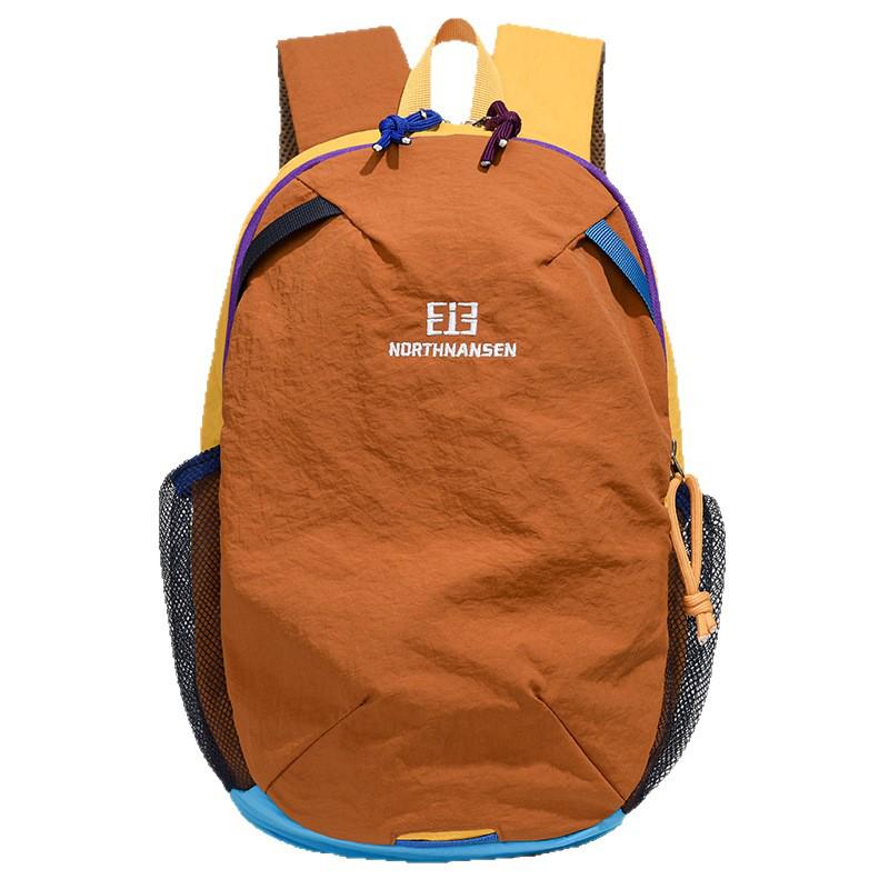 Color Block Lightweight Backpack: Large Capacity for Travel, Hiking & School