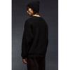 H M Loose Fit Sweater Black