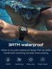 Yeni Outdoor Spor Akıllı Saat Erkek GPS 800mAh Pil Bluetooth Çağrı Sağlık 1.96 İnç HD Ekran 3ATM Su Geçirmez Akıllı Saat