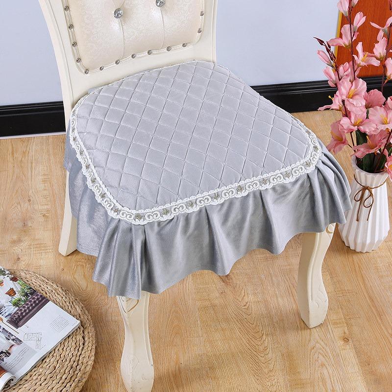 48x52cm Household Seat Cushion European Style Dining Stool Cover Four Season Universal Modern Minimalist Fabric Wear Resistant Protective Cover