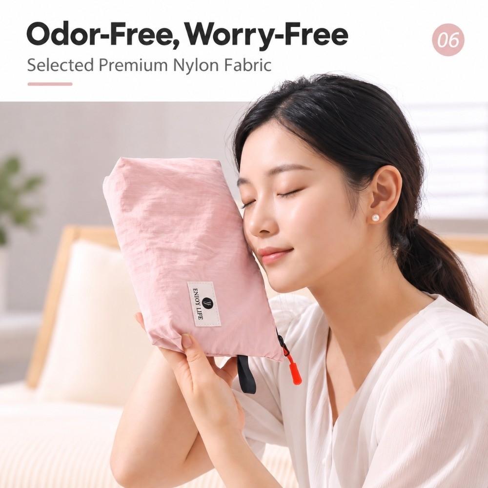 Waterproof Cosmetic Pouch Zipper Closure Underwear Storage Bag Business Trip Luggage Storage