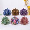 Crystal Macadam Gumming Resin Nine Tailed Fox Loveliness Animal Household Supplies Aquarium Decoration