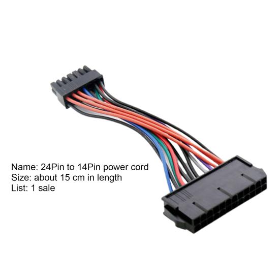 Netzkabel Kompatibilität Lebensdauer 24 Pin Lange Lebensdauer zu 14 Pin Transfer Computer