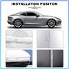 Transparent Car Door Anti-collision Protector Bumper Strip Sticker For Opel Astra H G Corsa Insignia Astra Antara Meriva Zafira Interior