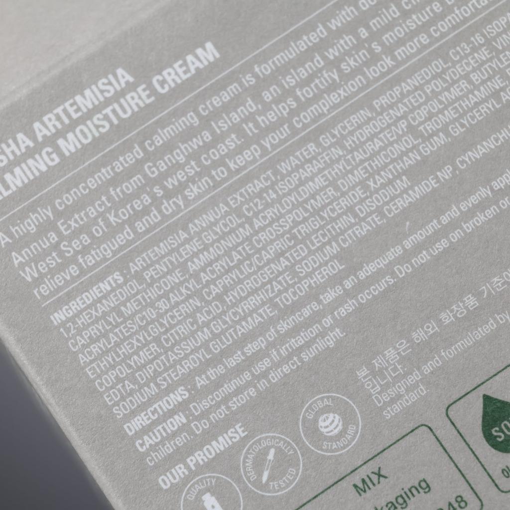 MISSHA New Artemisia Calming Moisture Cream - 50ml