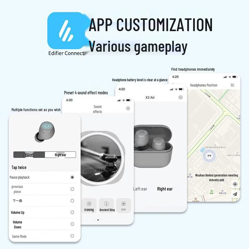 Edifier X3 Air True Wireless Bluetooth Earbuds