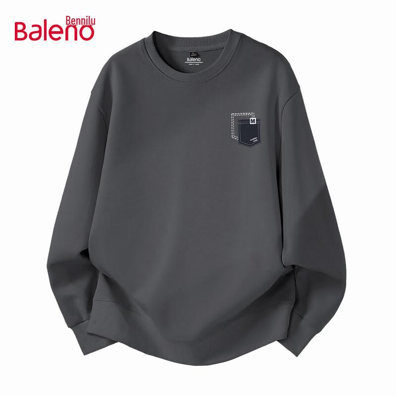 Baleno Men's Heavyweight Crewneck Sweatshirt