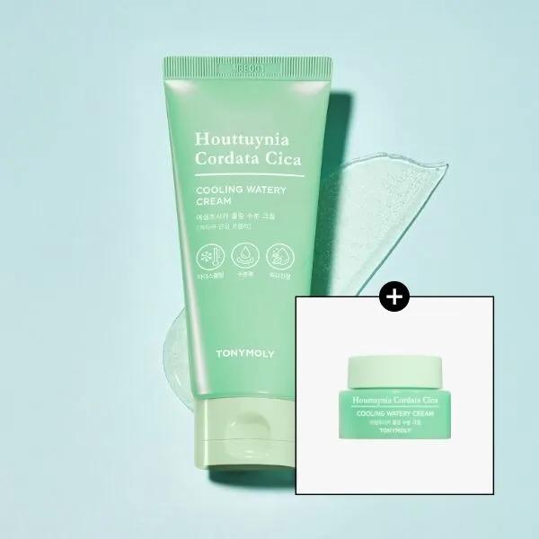 Eoseongcho Cica Cooling Moisture Cream 90ml + Eoseongcho Cooling Cream 8ml additional gift