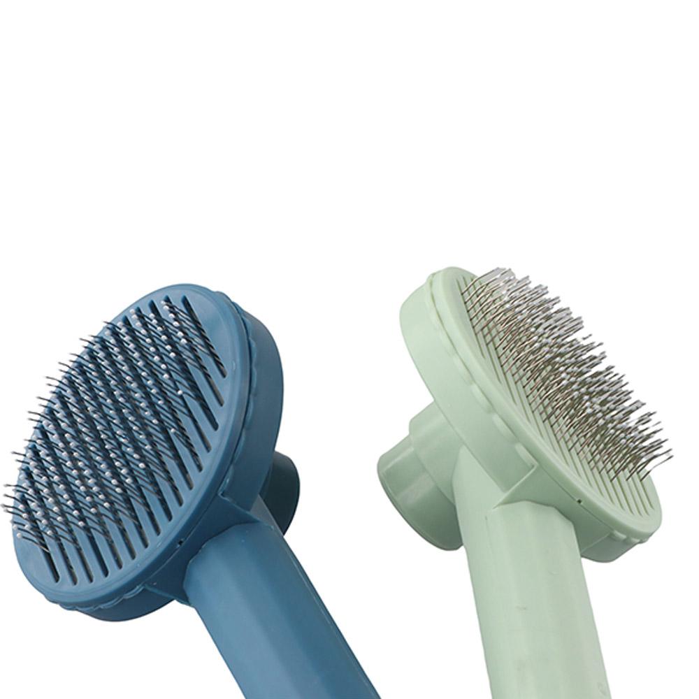 Convenient Grooming Self Cleaning For Cats Dog Massager Scraper Hair Remover Cat Brush Pet Comb